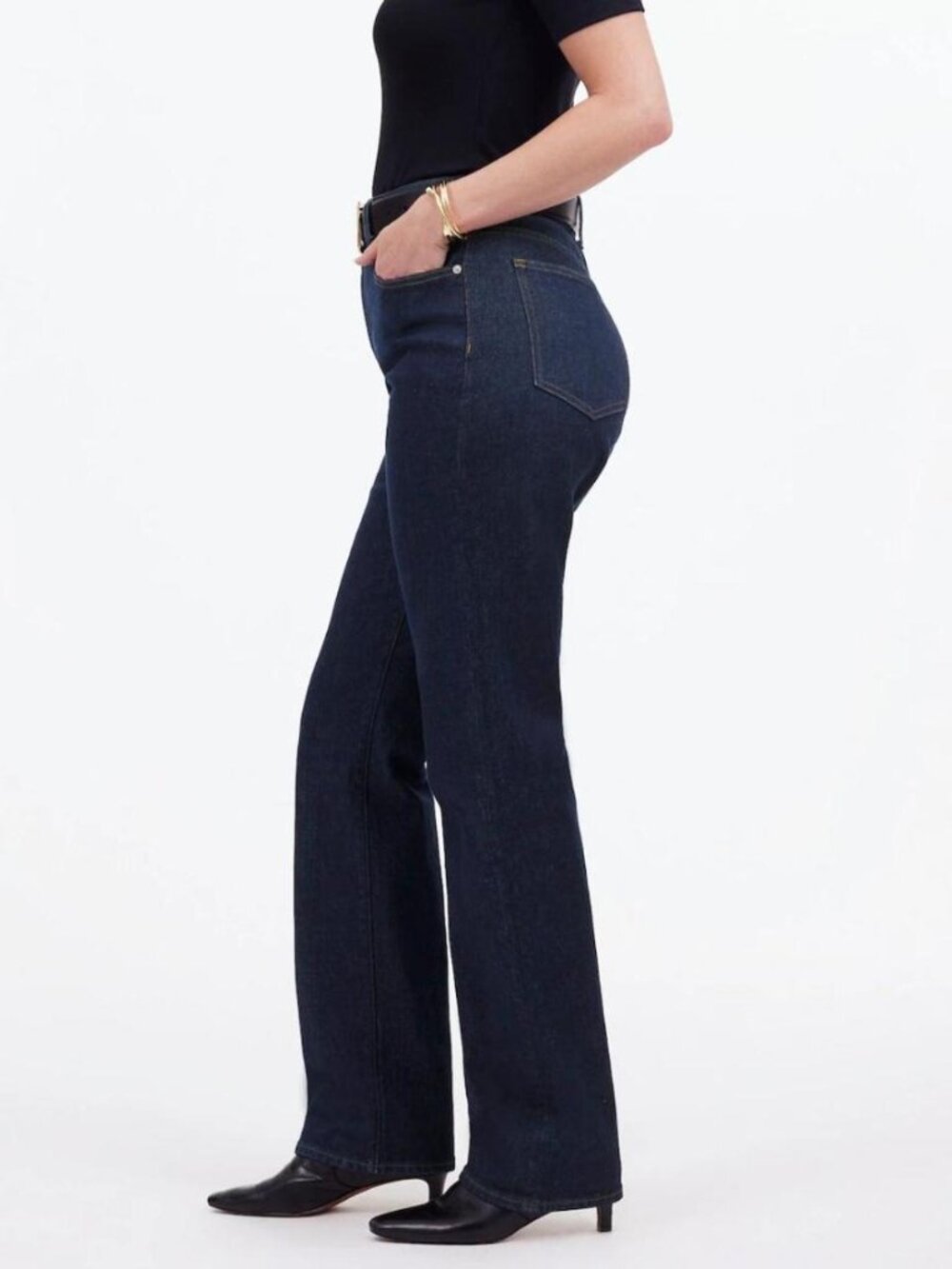 Madewell Curvy 90s Straight Jeans | Dark Wash | Size 27 (NWT!)